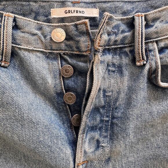 GRLFRND Denim Karolina Button Fly Jeans Size 25 - Picture 4 of 8